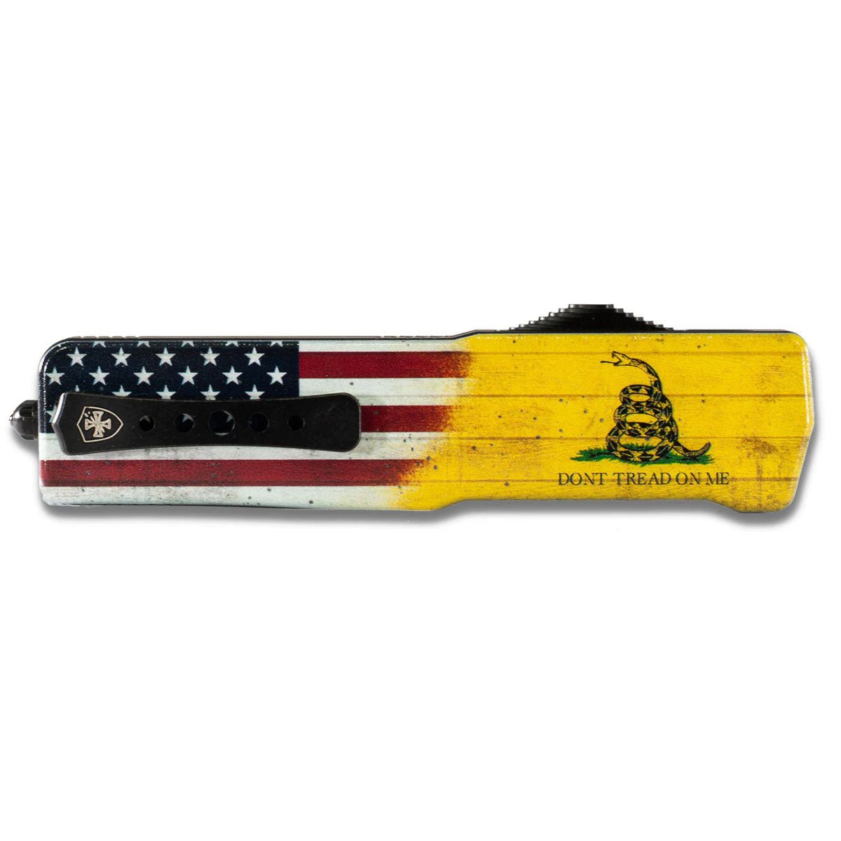 Damascus Weighted - Templar OTF Knife - Templar Knife at Uppercut Tactical